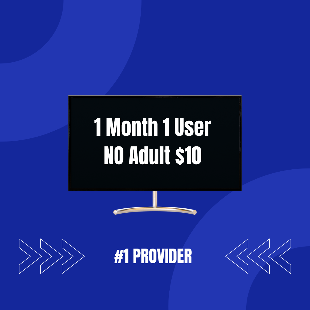 1 MONTH 1 USER NO ADULT