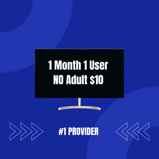 1 MONTH 1 USER NO ADULT