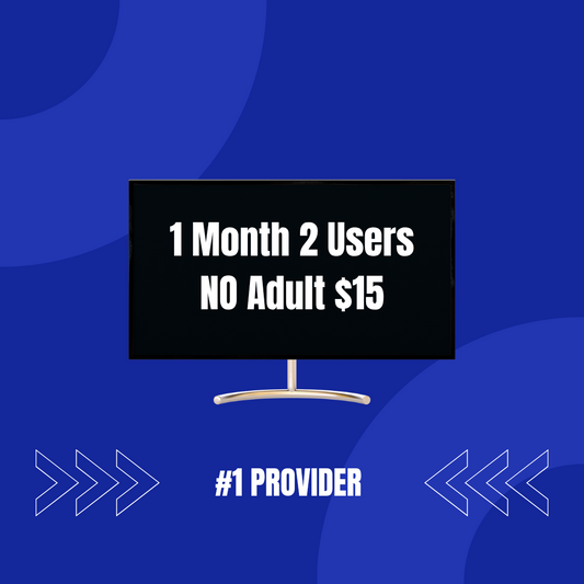 1 MONTH 2 USERS NO ADULT