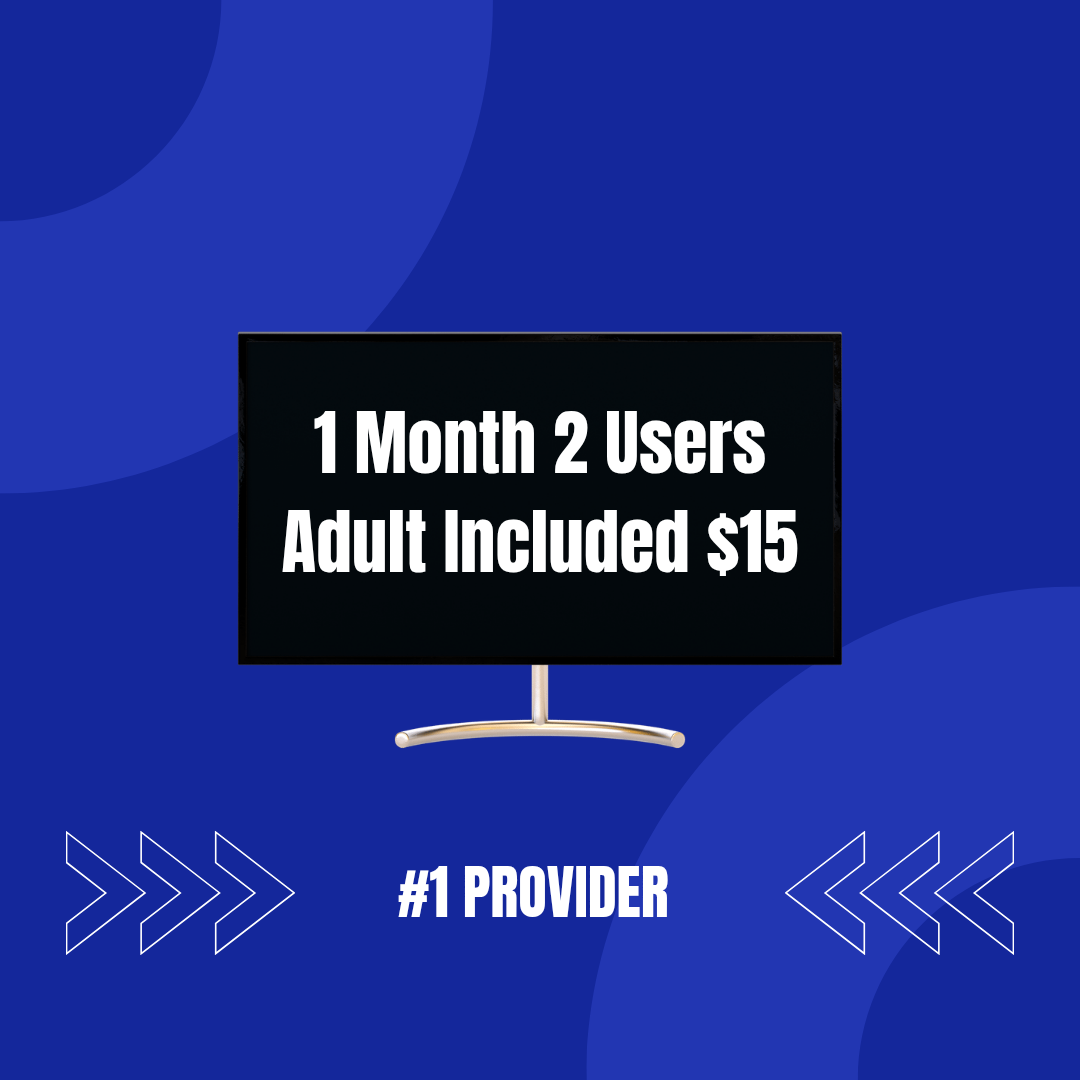 1 MONTH 2 USERS ADULT INCLUDED