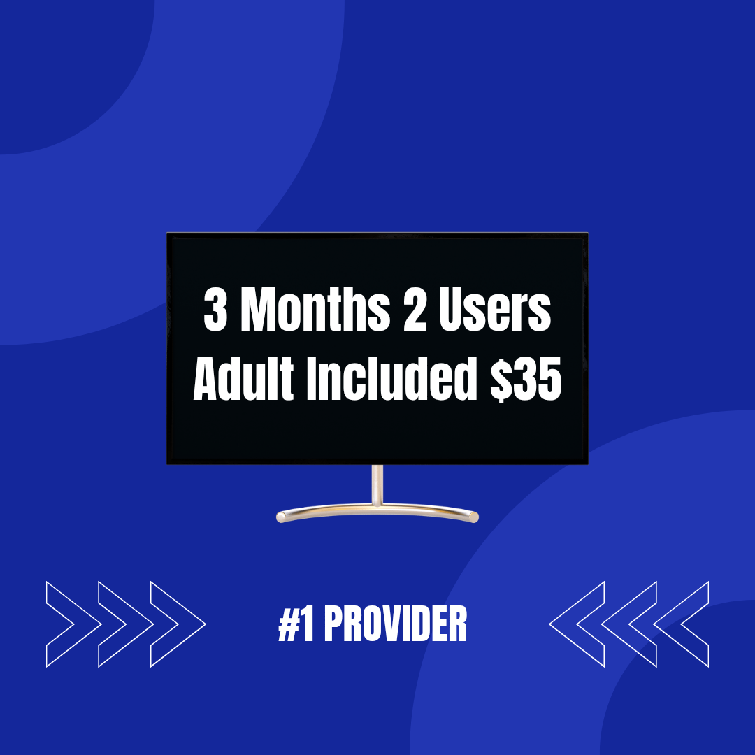 3 MONTHS 2 USERS ADULT INCLUDED