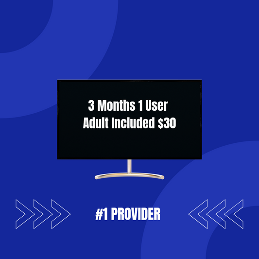3 MONTHS 1 USER ADULT INCLUDED
